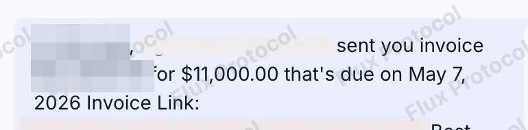 $11,000 Agency Invoice